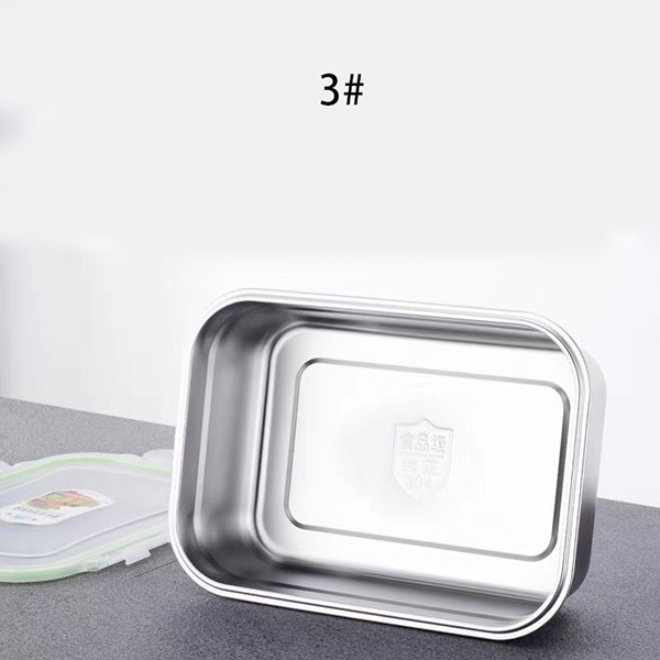 food grade Stainless steel food container Fresh lunch box with lid