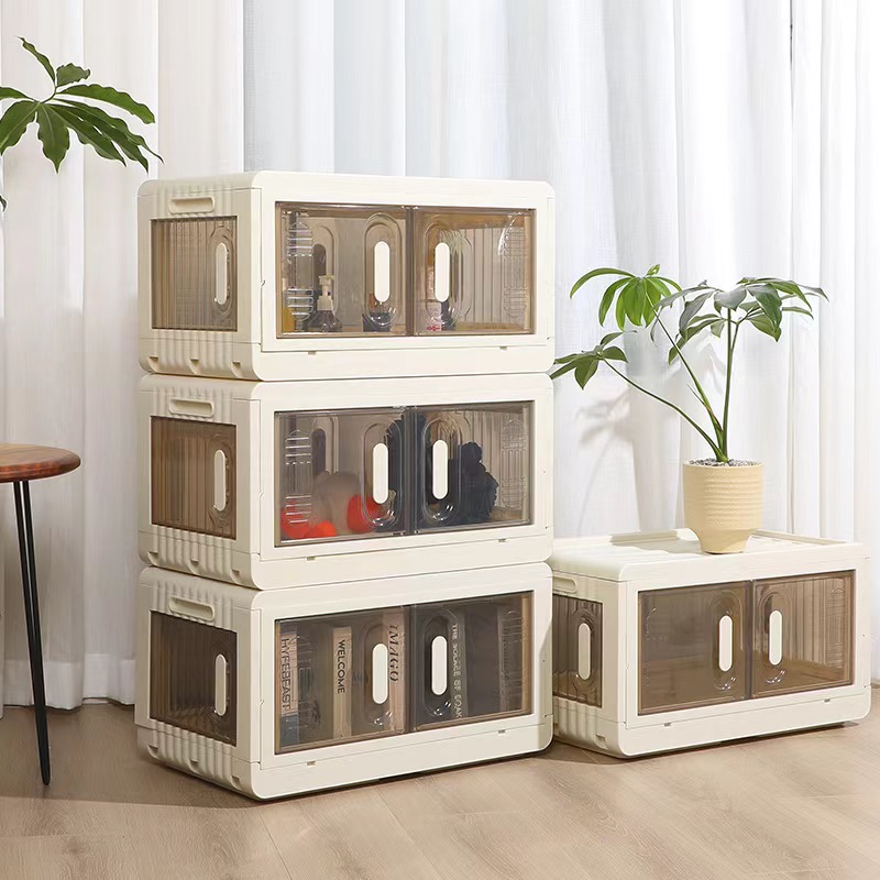 Household Folding Clothes Sorting and Storage Wardrobe (1 Piece)