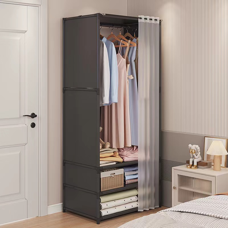 Household Bedroom Dustproof Wardrobe 