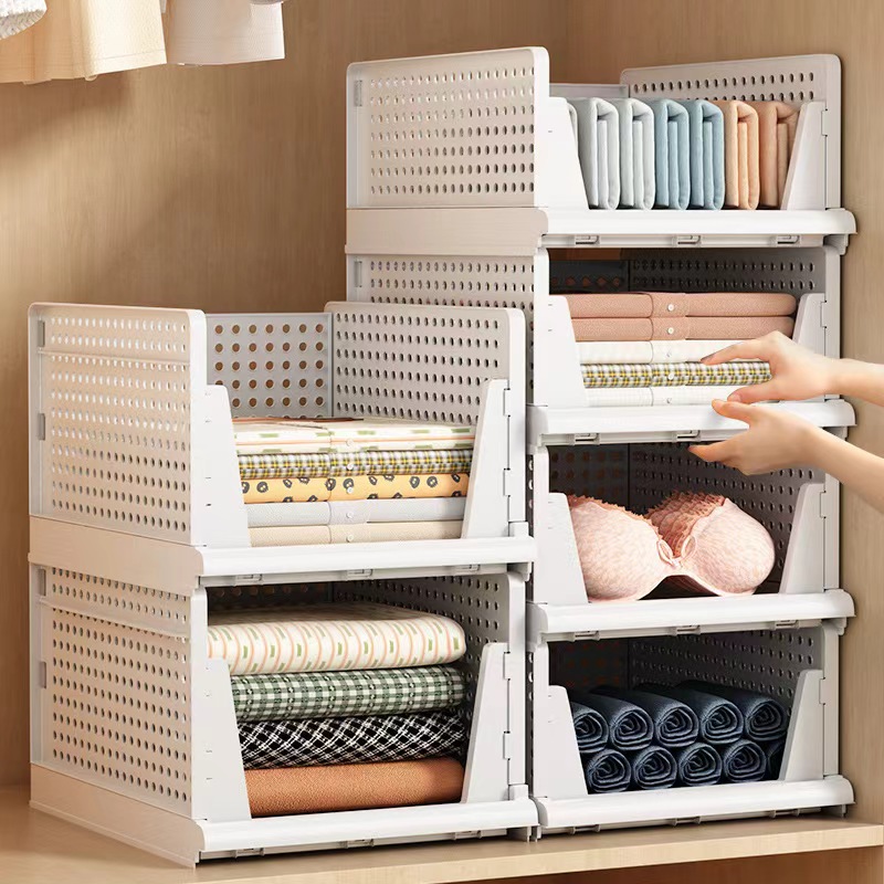 Drawer Style Stackable Clothes Sorting and Storage Basket (1 Piece)