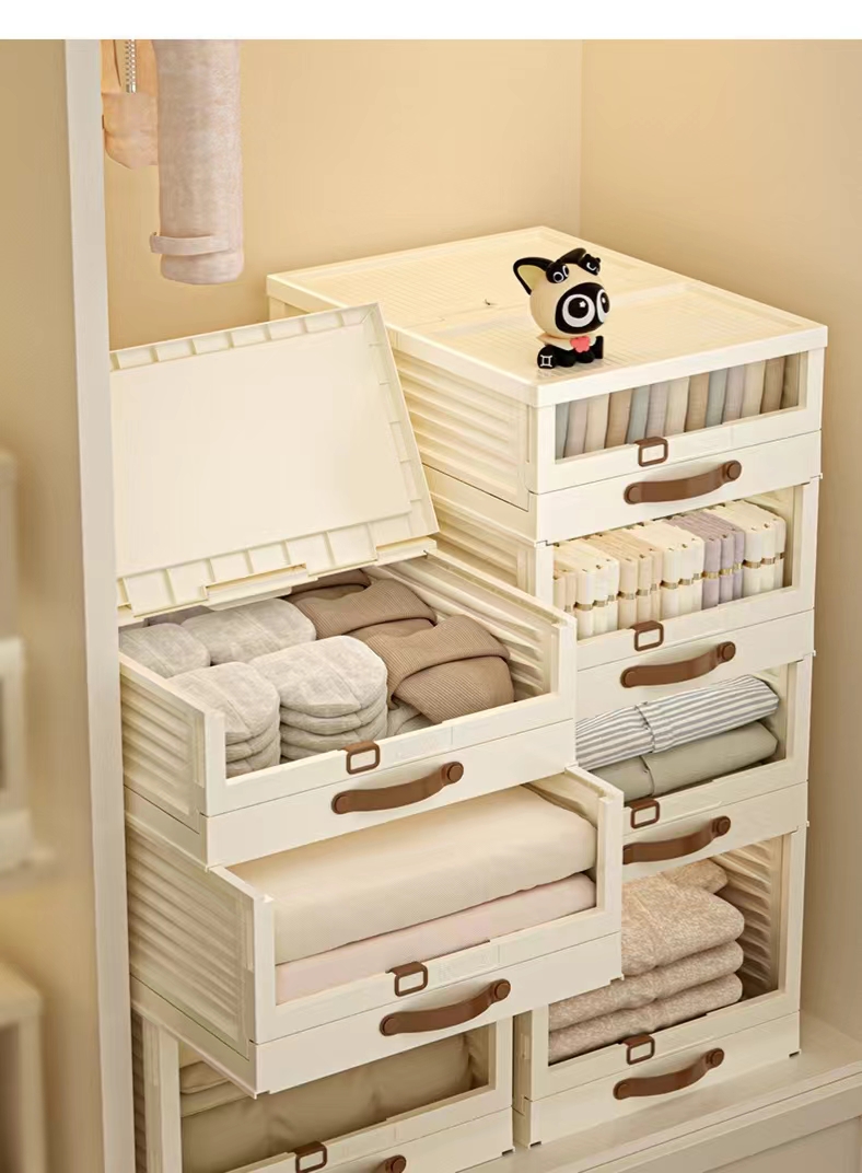 Bedroom Clothing Partition Drawer Style Storage Wardrobe (1 Piece)