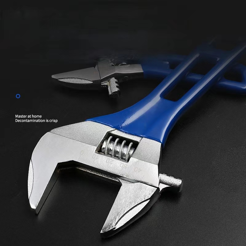 Small Short Handle Adjustable Wrench Tool