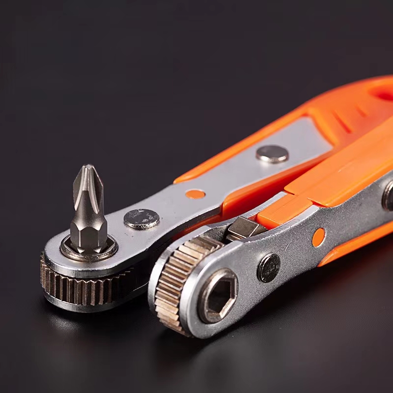 Multi Functional Quick Ratchet Wrench Set