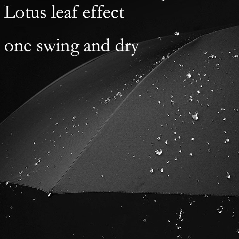 Full-automatic reverse-folding umbrella for women, sunny and rain, large size, reinforced, thickened, strong and wind-re
