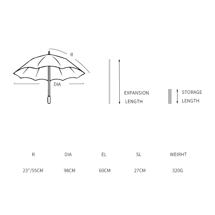 Best-Selling China  Quality China Sunny Rain Umbrella For The Rain