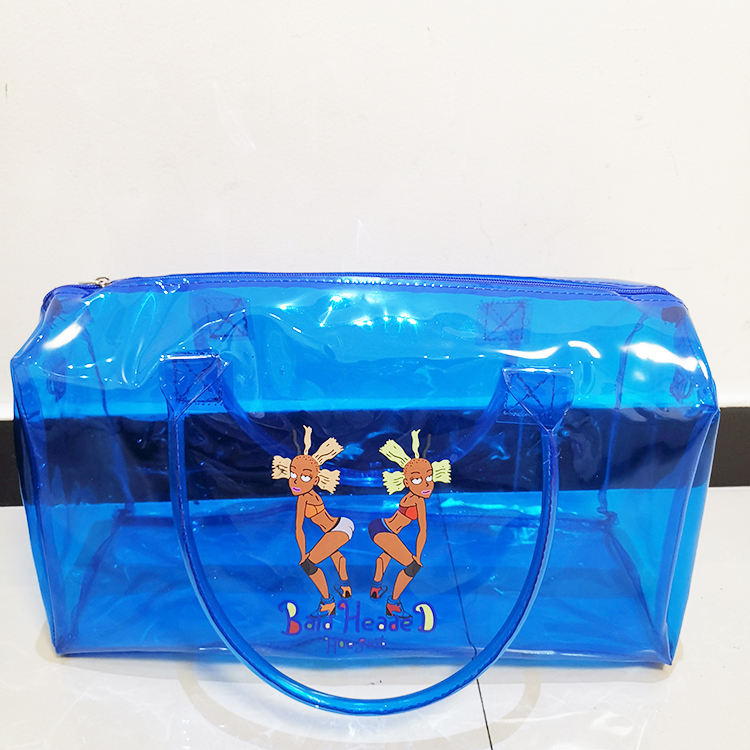 clear overnight tote spend da night pvc duffle bag travel pvc bag PVC transparent colorful duffle bags gym