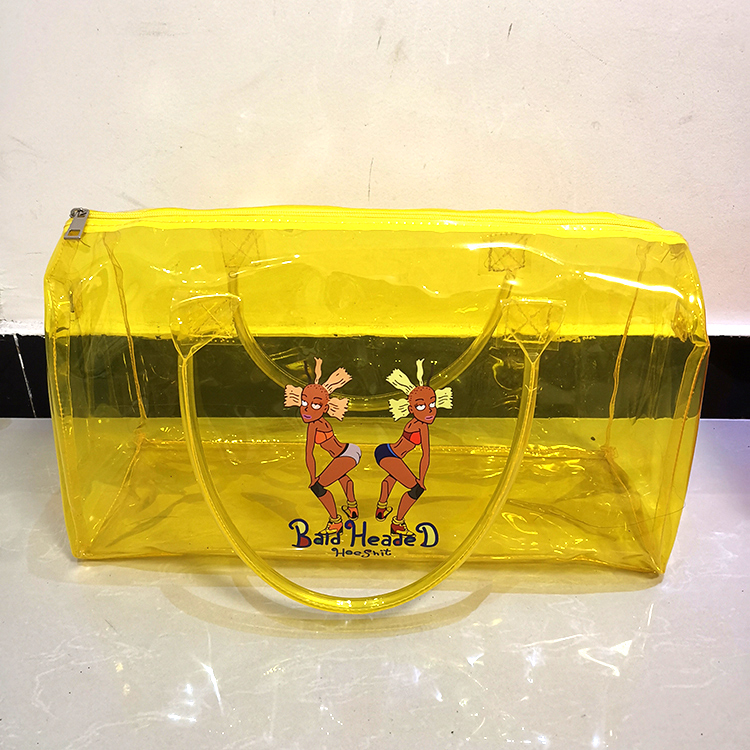 clear overnight tote spend da night pvc duffle bag travel pvc bag PVC transparent colorful duffle bags gym