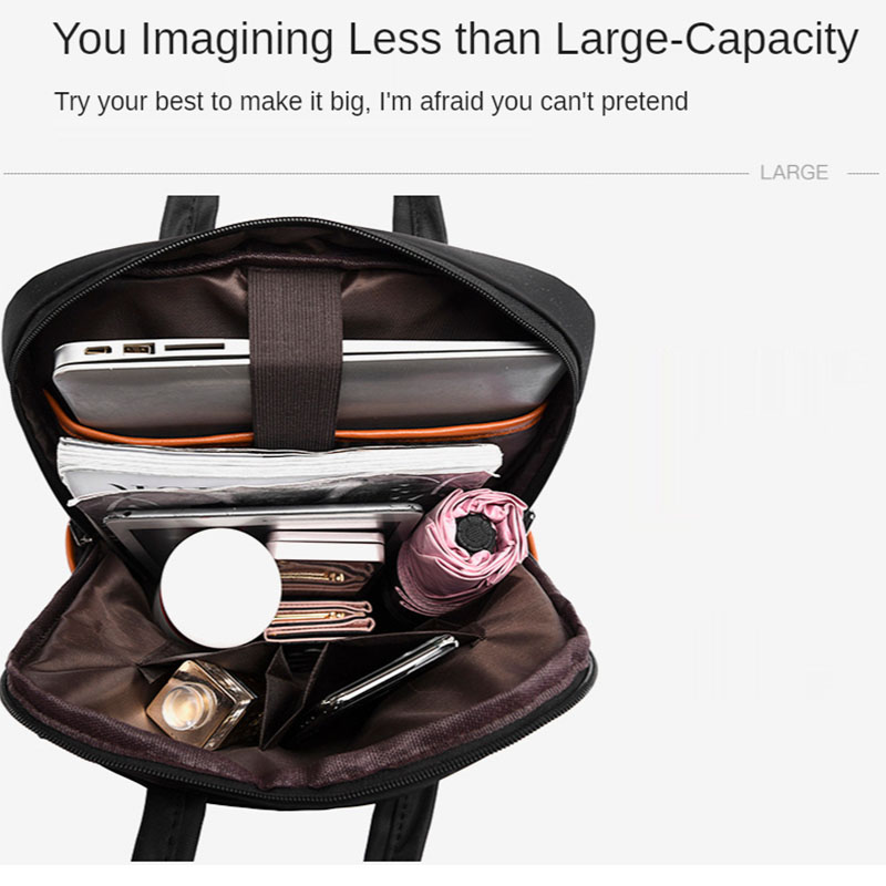 Classic Blank Beige Large Women Laptop Oxford Cloth Bags for School high quality personality style woman fashion laptop