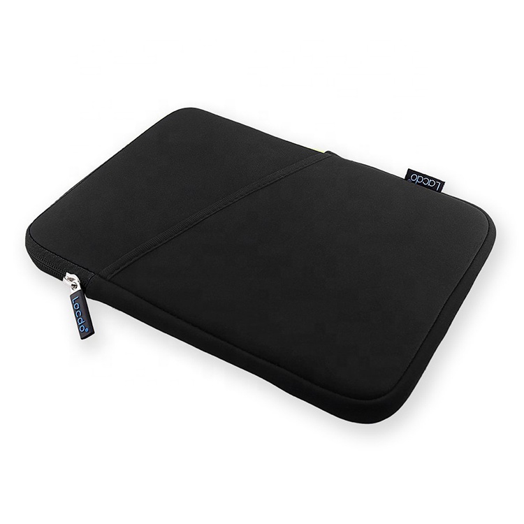 Neoprene Laptop Sleeve Zippered Messenger Bag for Computer Protection