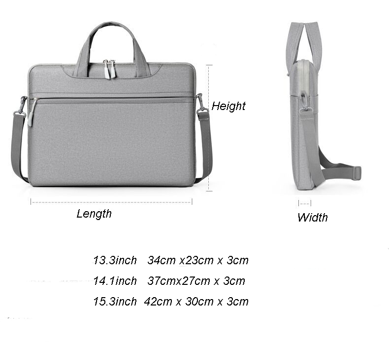 Waterproof Mens Laptop Shoulder Messenger Bag Briefcase for Direct Comfort & Style