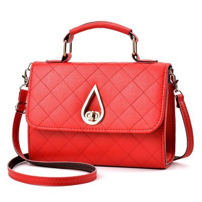 Best Selling Women's Fashion Shoulder Bag PU Leather Minimalist Crossbody Messenger with Square Design