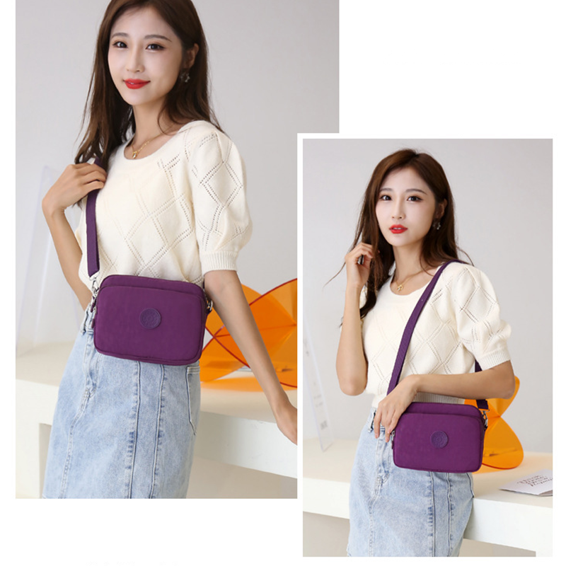 Women's Small Oxford Messenger Bag Crossbody Shoulder Bag for Travel, Stylish Handbag