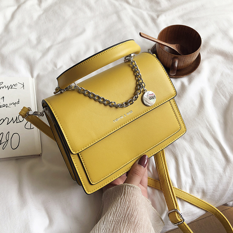  Squared fashion cross-body bags women luxury handbags ladies shoulder leather messenger bag for women 2022