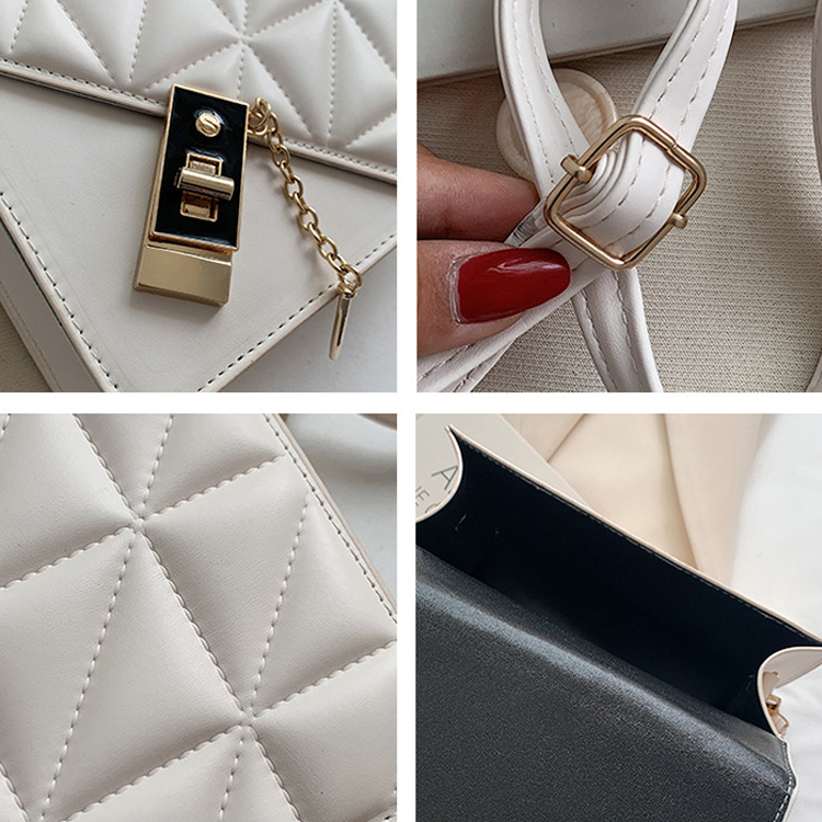 Women's Soft PU Leather Crossbody Bag Fashionable Messenger Shoulder Purses & Handbags