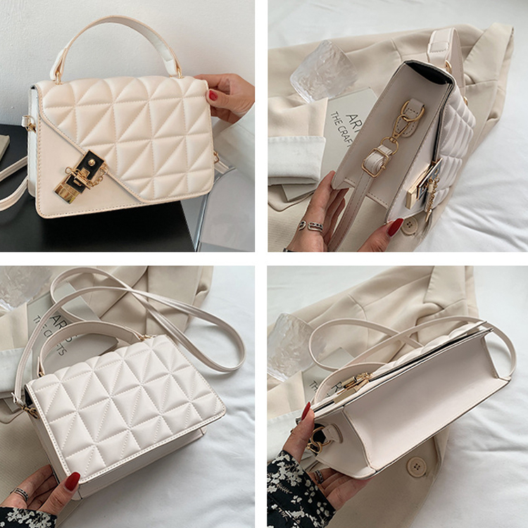 Women's Soft PU Leather Crossbody Bag Fashionable Messenger Shoulder Purses & Handbags