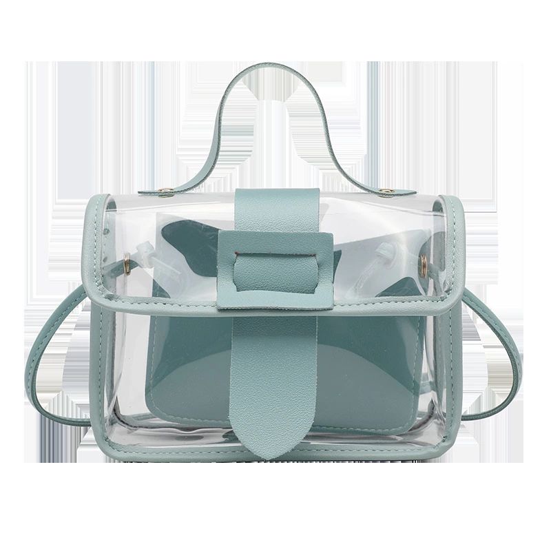Transparent Jelly Handbags for Women & Girls Stylish See Through Shoulder Bags