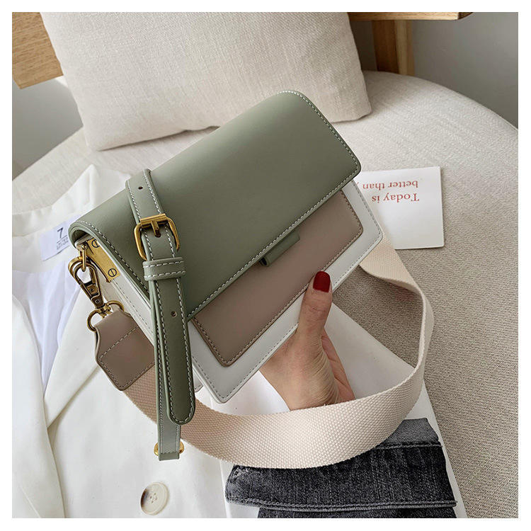 Best Selling Women's Small Square Crossbody Bag Luxury Branded Shoulder Handbag for Ladies
