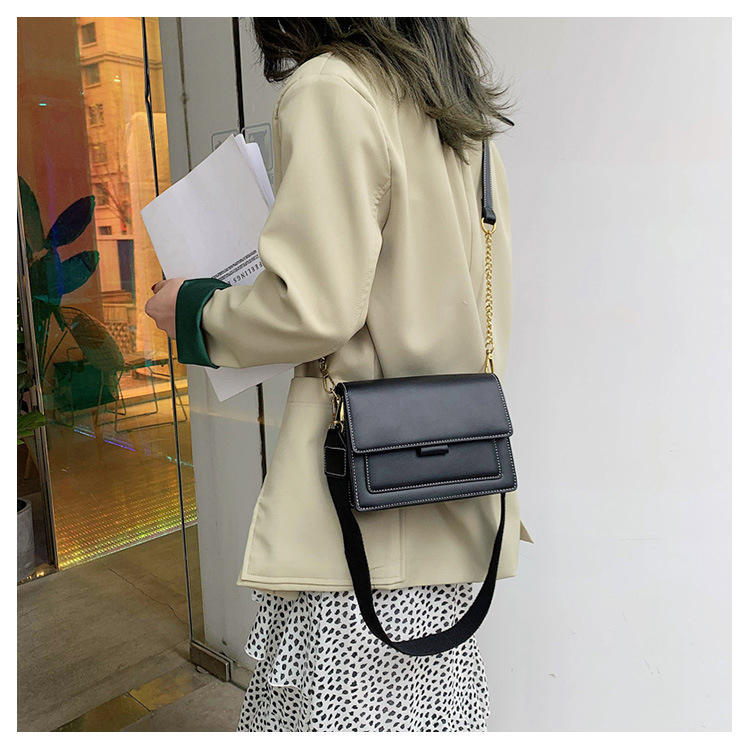 Best Selling Women's Small Square Crossbody Bag Luxury Branded Shoulder Handbag for Ladies