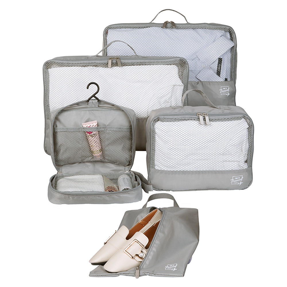 Premium Travel Packing Cubes Set Luggage Organizers & Suitcase Accessories for Efficient Packing