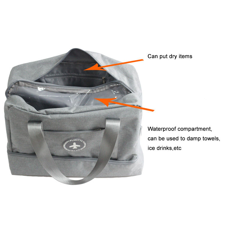 Men's Gym Bag with Shoe Compartment Duffel Travel Luggage Bag for Fitness and Travel