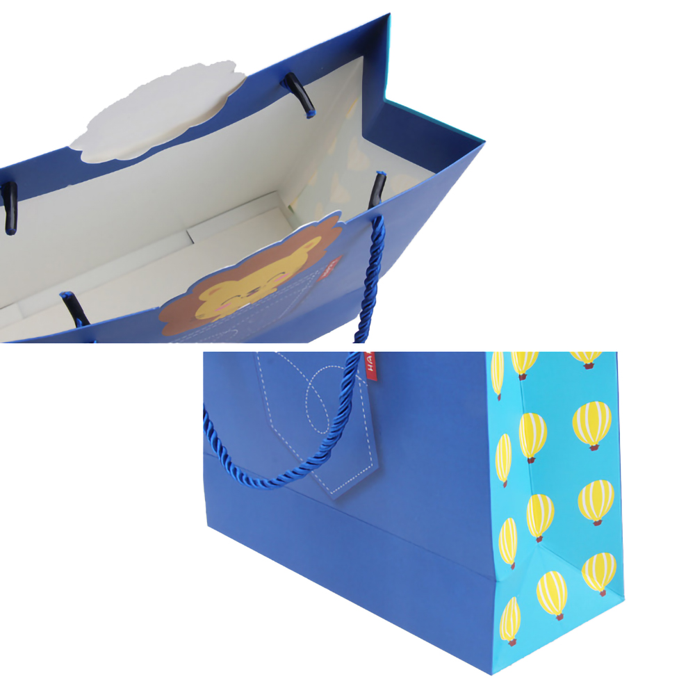 r  Personalized Printed  White Cardboard Shopping Gift Paper Bag