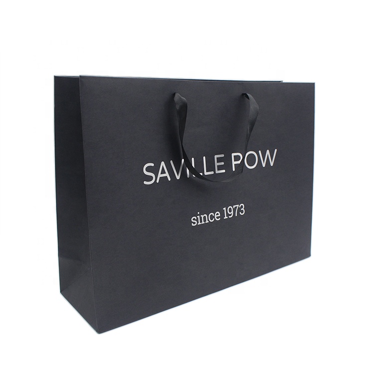  luxury kraft paper gift bags with your own  for clothes  brown paper bags for packaging