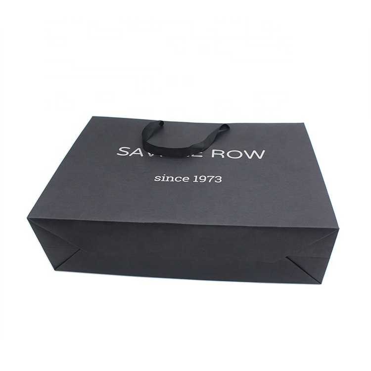  luxury kraft paper gift bags with your own  for clothes  brown paper bags for packaging