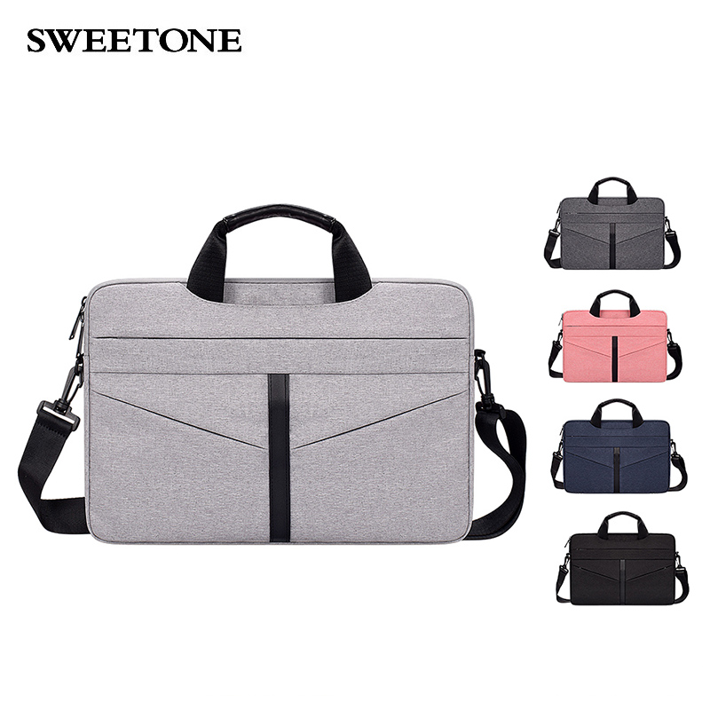 Premium Nylon Laptop Sleeve Case Handheld Business Bag for Computer Protection and Easy Transport