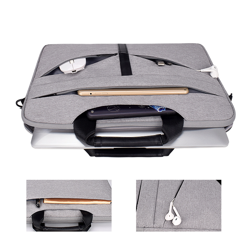 Premium Nylon Laptop Sleeve Case Handheld Business Bag for Computer Protection and Easy Transport