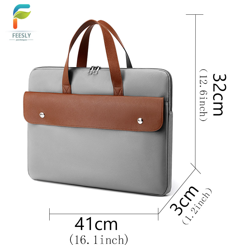 High Capacity Waterproof Men's Laptop Sleeve Affordable Notebook Computer Bag, Briefcase, Business Handbag