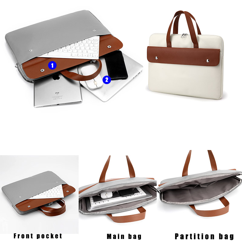 High Capacity Waterproof Men's Laptop Sleeve Affordable Notebook Computer Bag, Briefcase, Business Handbag
