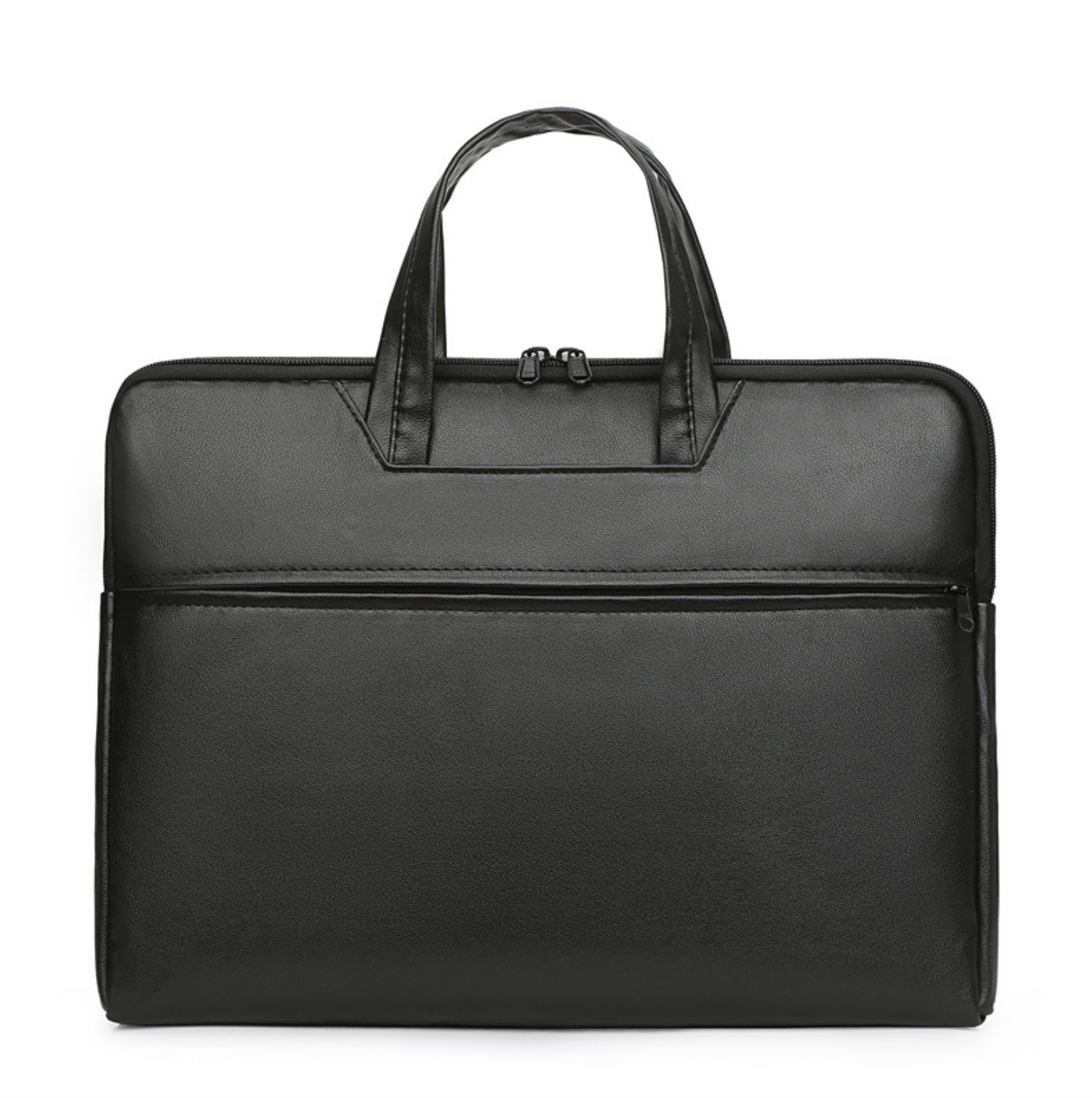 Free Ship Fashion Waterproof PU Bag   Business Travel Shoulder Bags Briefcase Messenger Bag Laptop Case