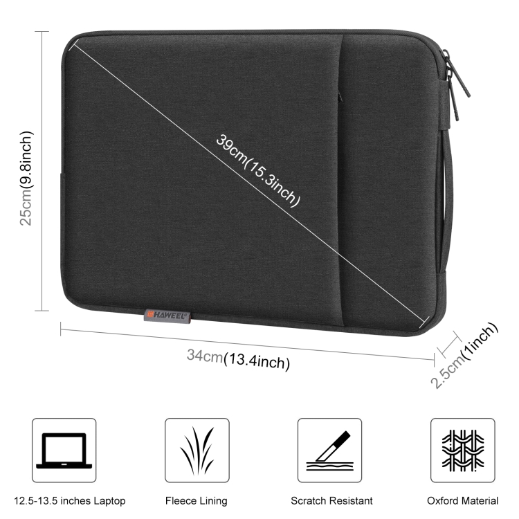 Fashion Cheap Waterproof Business Office Laptop Sleeve Case Zipper Briefcase Bag