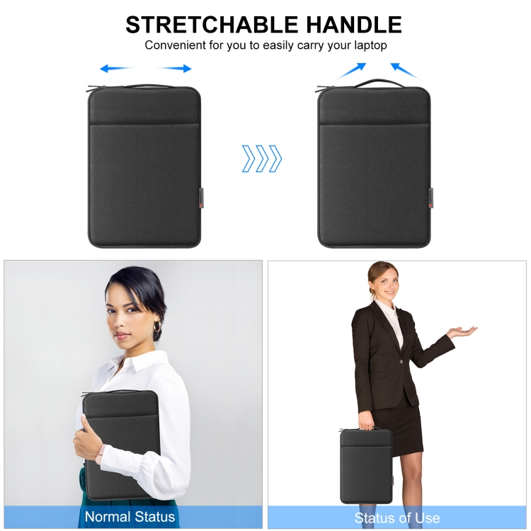 Fashion Cheap Waterproof Business Office Laptop Sleeve Case Zipper Briefcase Bag