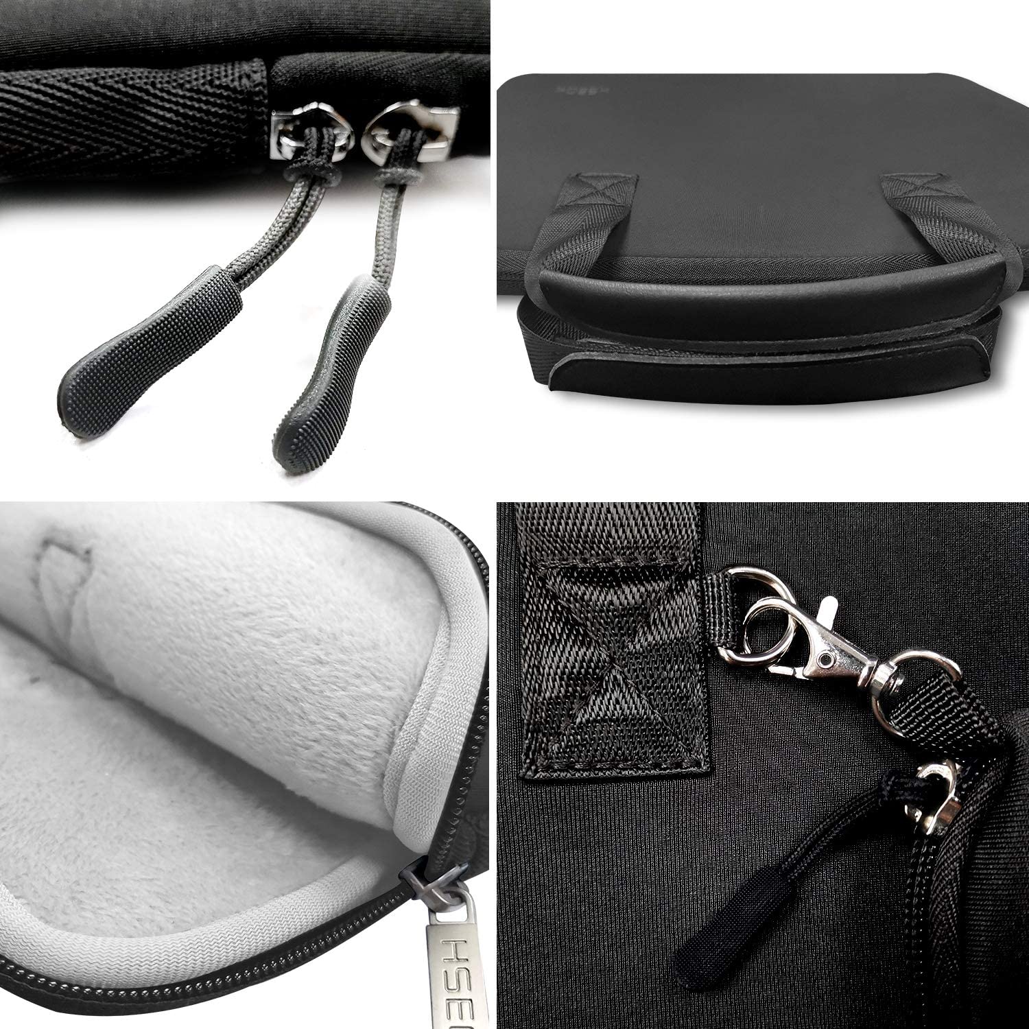 13 Inch Waterproof Neoprene Laptop Sleeve with Handle Business Commute Case for MacBook Air/Pro 13