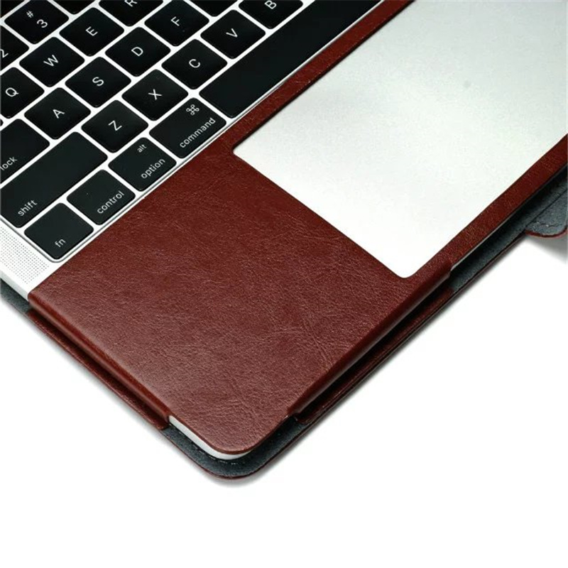 Business Leather Protective Cover Case for Macbook Pro 13.3 A1706