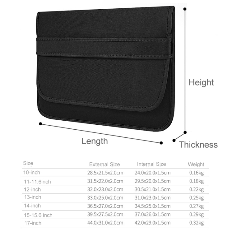 Business Dark Gray Laptop Sleeve Briefcase Protective Cover Bag Case Pouch Laptop Briefcase Bag