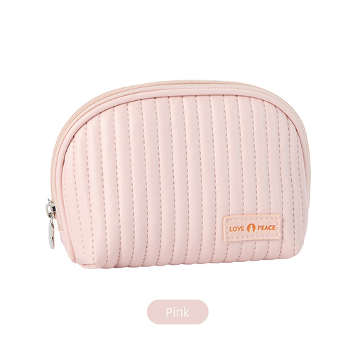 Makeup Cosmetic Bags Zipper Travel Beauty Cosmetic Case Pu Purse Makeup Bag