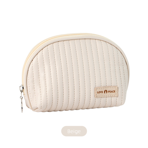 Makeup Cosmetic Bags Zipper Travel Beauty Cosmetic Case Pu Purse Makeup Bag