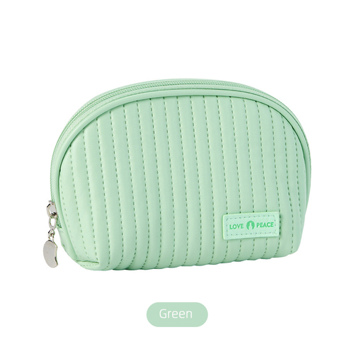 Makeup Cosmetic Bags Zipper Travel Beauty Cosmetic Case Pu Purse Makeup Bag