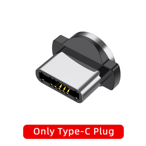 USLION 540 Degree Rotating USB Magnetic Cable Charger Mobile Phone 3 in 1 USB Cable Type C IOS Micro USB Charging Cable 