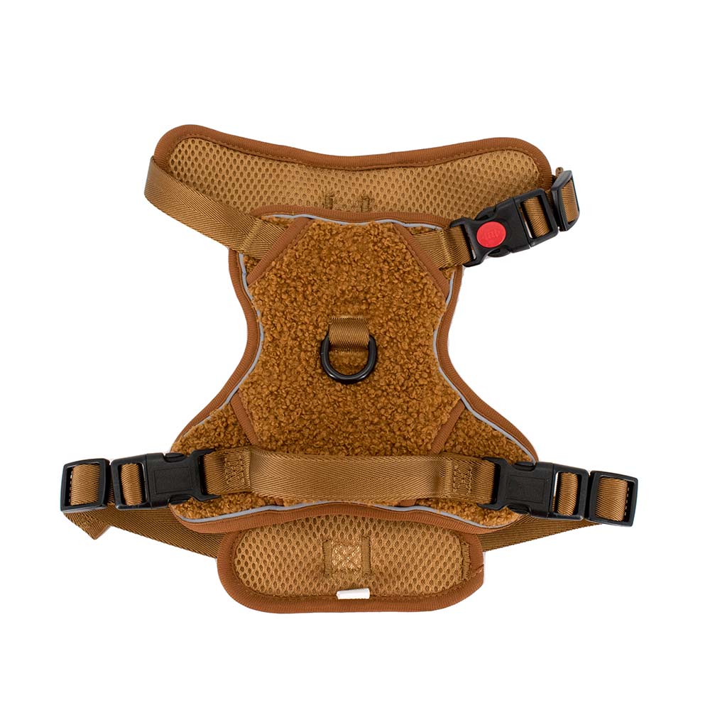 Popular  Design Dog Harness with Matching Dog Collar Leash Bow Tie and Bandana Set Adjustable Teddy Dog Harness