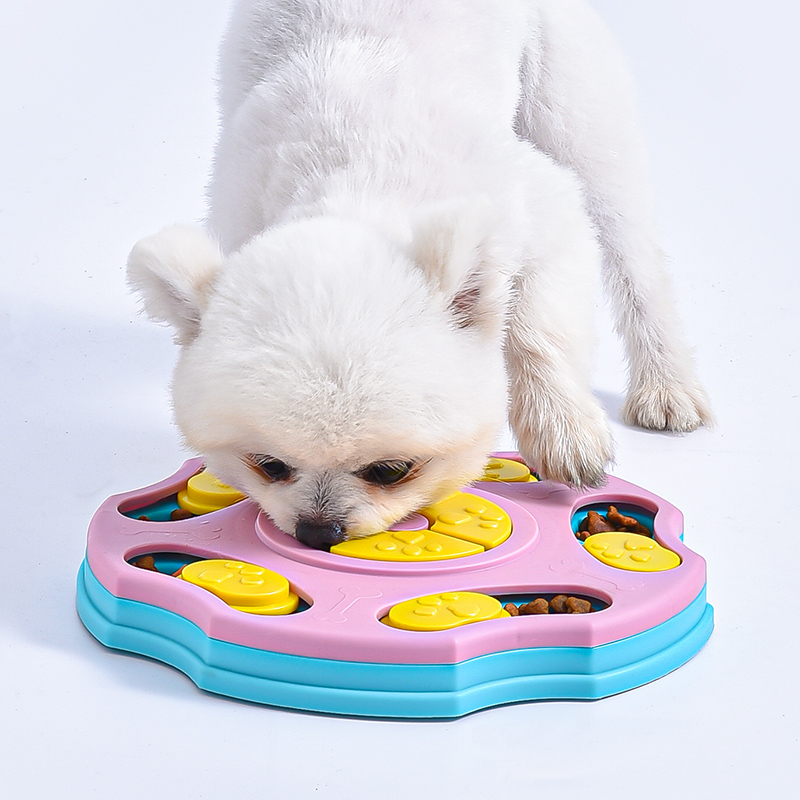Smart Dog Treat Dispenser Durable Interactive Puzzle Toy for Puppy Training, Fun Feeding & Pet Engagement