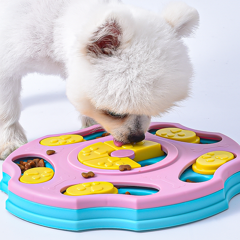 Smart Dog Treat Dispenser Durable Interactive Puzzle Toy for Puppy Training, Fun Feeding & Pet Engagement