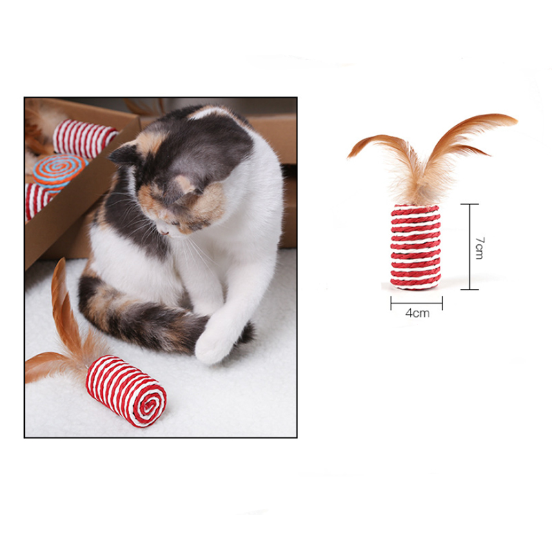 Cat Toy Gift Set 7 Pieces Interactive Pet Stick & Simulation Mouse for Kitten Fun, Sports Pet Products
