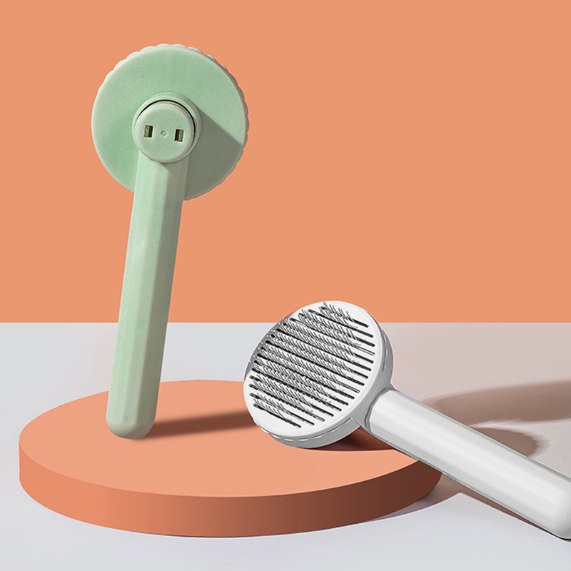 Self Cleaning Slicker Brushes for Shedding and Grooming Removes Loose Undercoat Mats & Tangled Hair Grooming Comb Cat Do