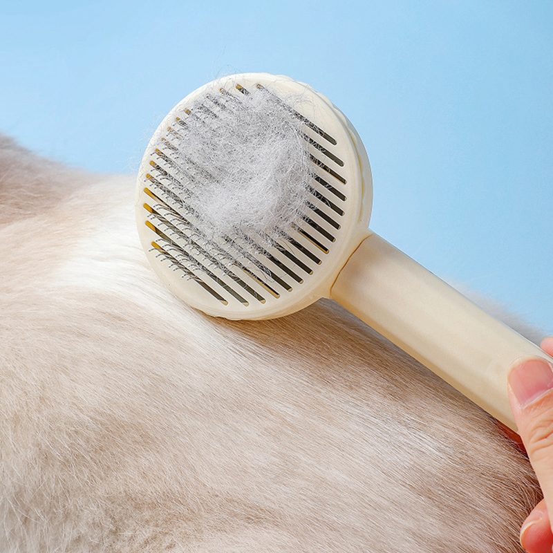 Self Cleaning Slicker Brushes for Shedding and Grooming Removes Loose Undercoat Mats & Tangled Hair Grooming Comb Cat Do