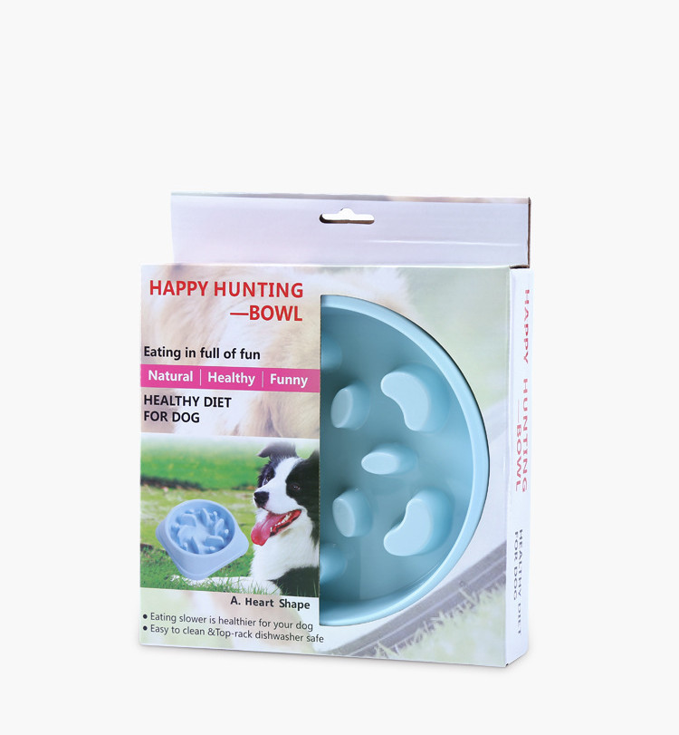  Healthy pet feeder dog feeder slow eating pet dog plate bowl dog feeder slow eating pet bowl