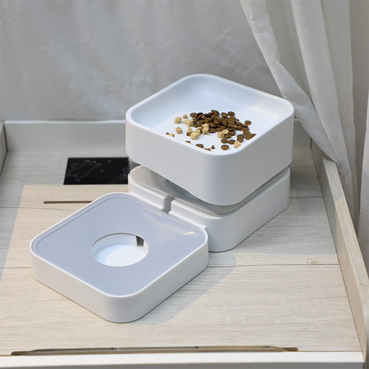High Capacity Pet Bowls Automatic Multifunctional Pet Feeder and Water Dispenser for cat and dog