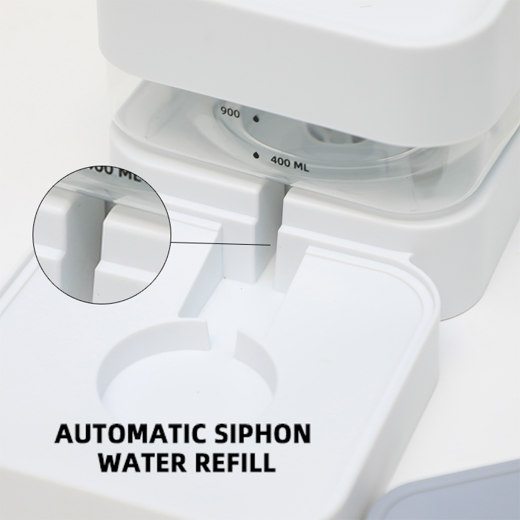 High Capacity Pet Bowls Automatic Multifunctional Pet Feeder and Water Dispenser for cat and dog